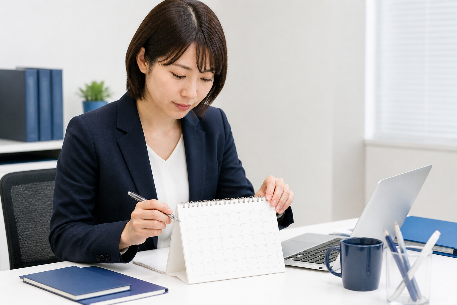 候補者と政党のSNS投稿カレンダーを調整する担当者