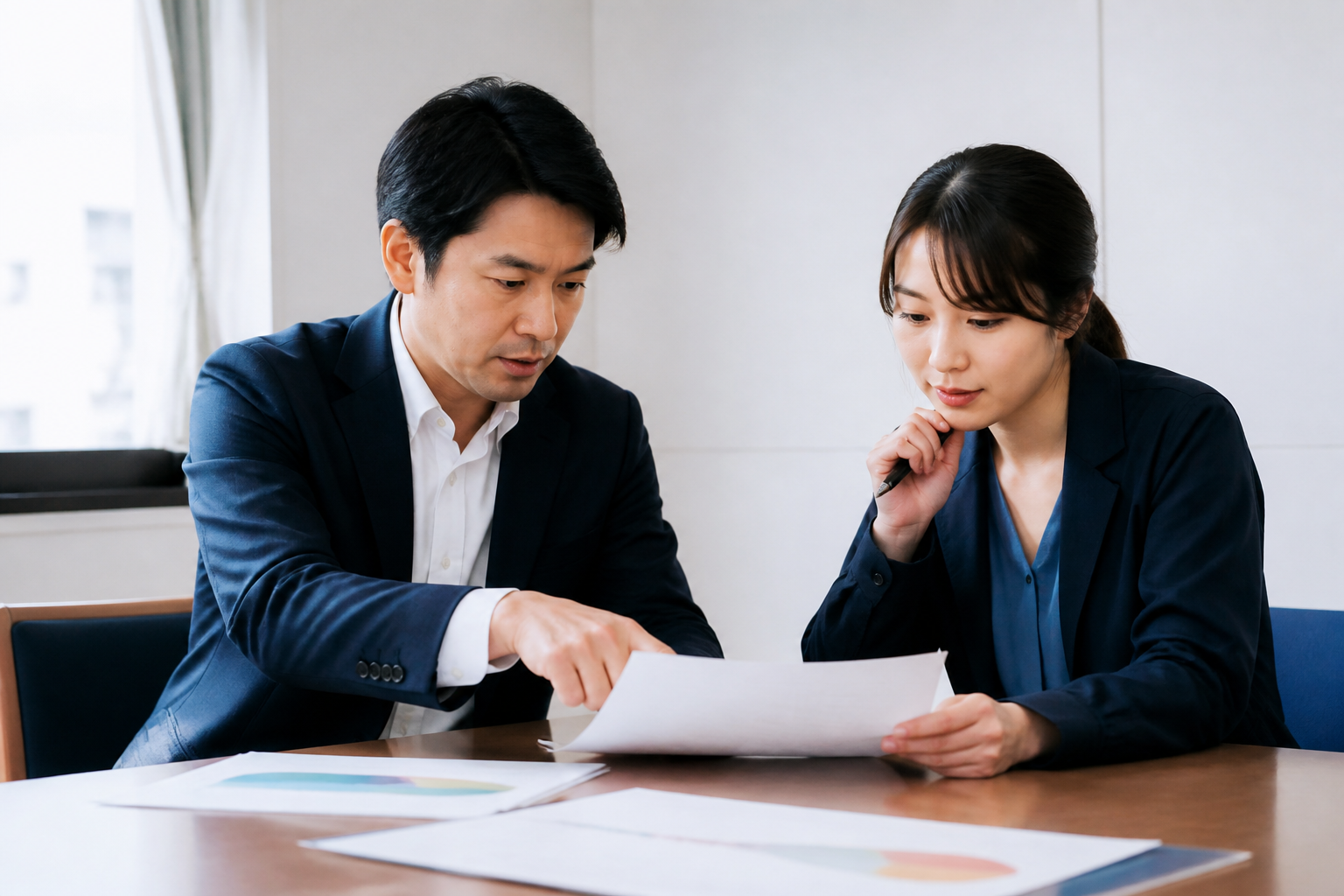 行政用語を住民に分かりやすい表現へ言い換える地方議員とスタッフ