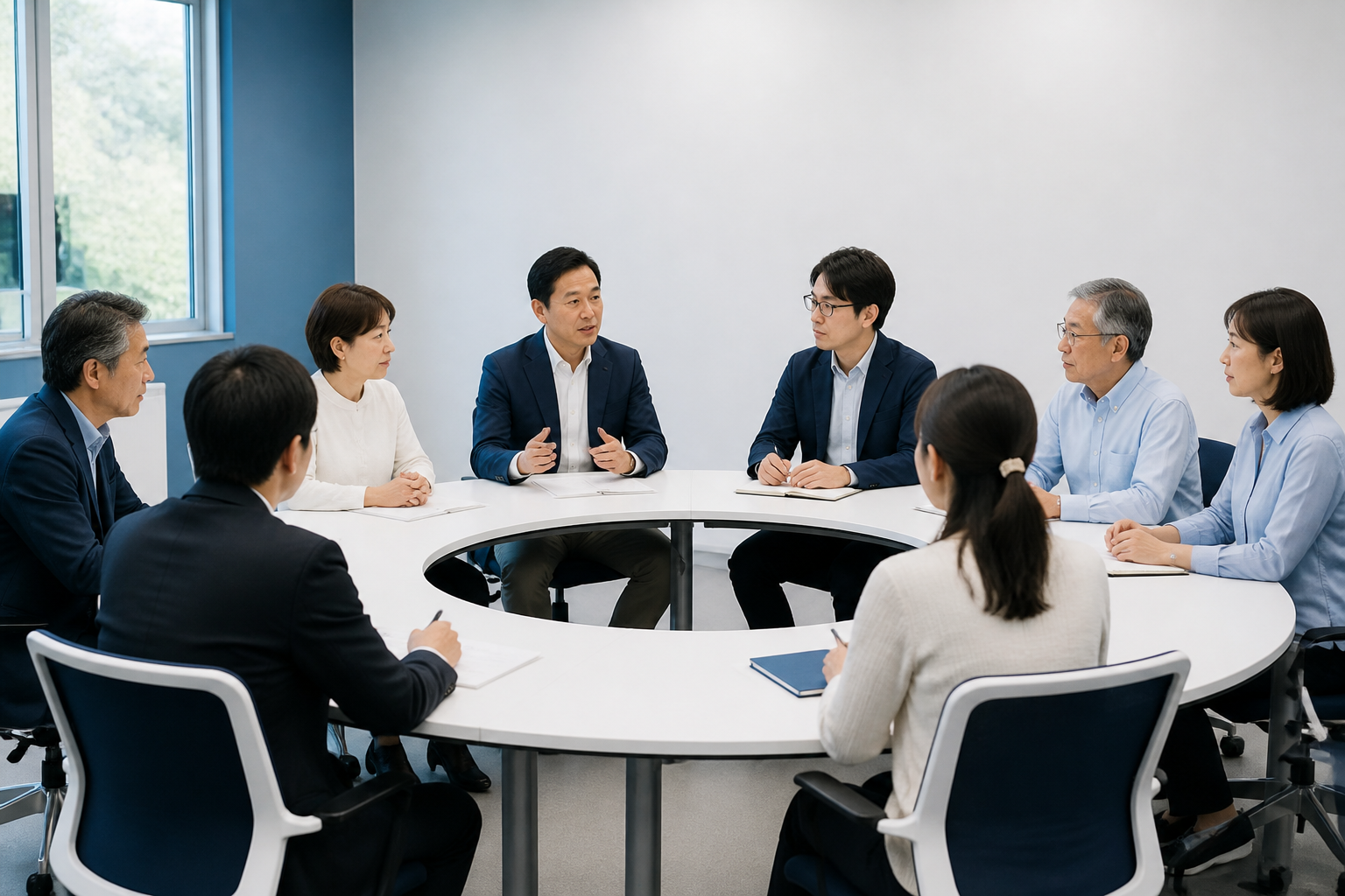政策課題について行政や地域関係者と協議する地方議員