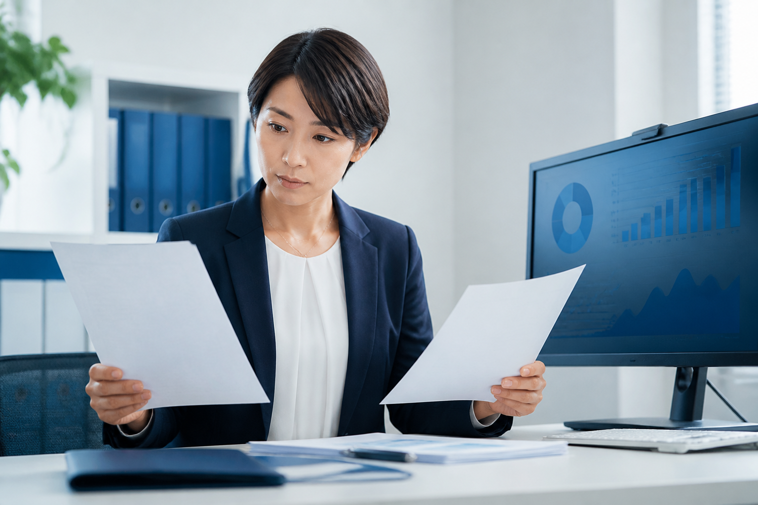 地域別の発信結果と法令上の確認項目を点検する広報責任者
